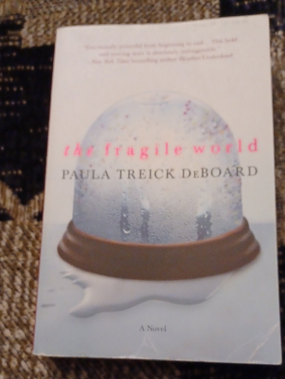 $4 Add-on "The Fragile World" by Paula Treick DeBoard - Paperback Novel